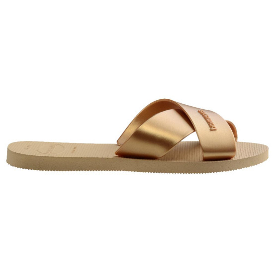 Havaianas Γυναικεία Slides Aqua Metallic W